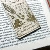 Романтична гравірована закладка для книголюбів та письменників - You Are the Poem
