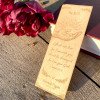 Християнська дерев'яна закладка • Біблійний вірш з книги Ісаї 41:10